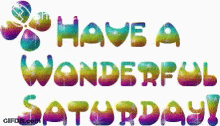 Have A Wonderful Sunny Saturday GIF