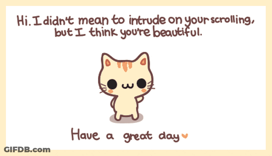Have An Awesome And Great Day Cat Greetings GIF