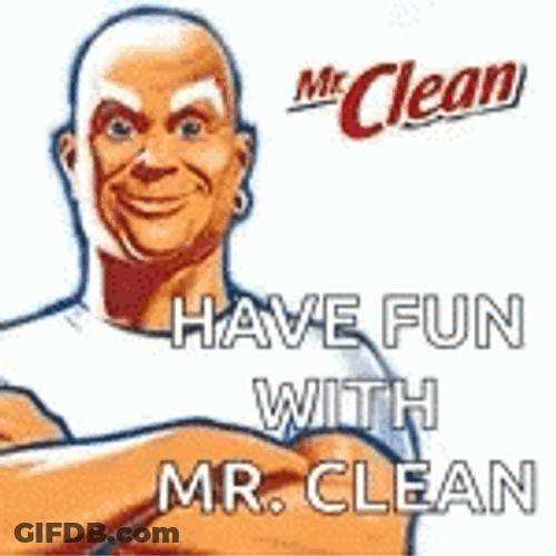 Have Fun With Mr Clean Meme GIF
