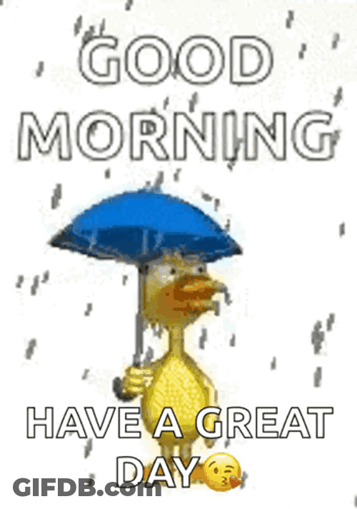 Have Great Rainy Monday GIF