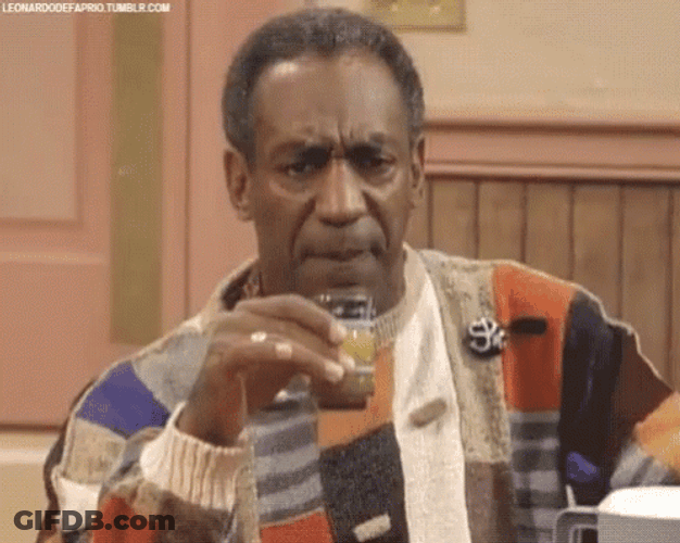 Having A Drink GIF