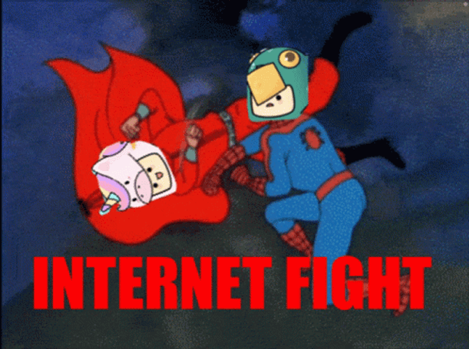 Having An Internet Fight GIF