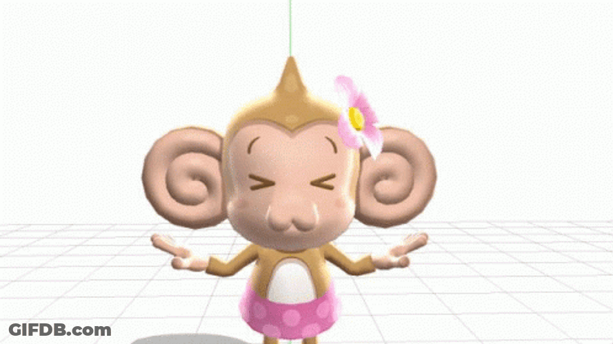 Hawaiian Dancing Monkey GIF