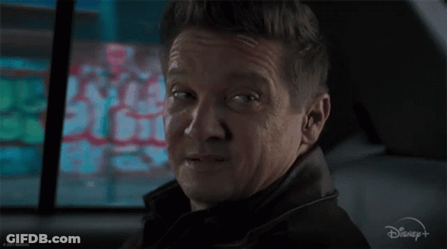 Hawkeye Clint Barton Eye Twitch GIF
