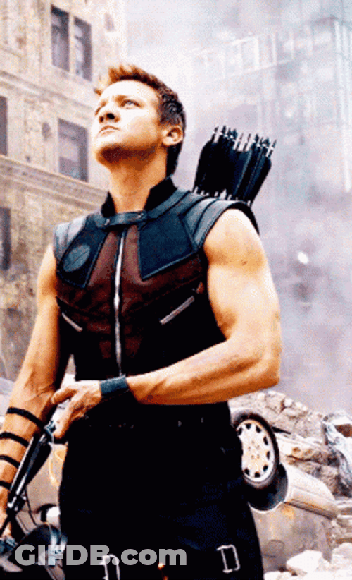 Hawkeye Clint Barton Marvel Avengers GIF