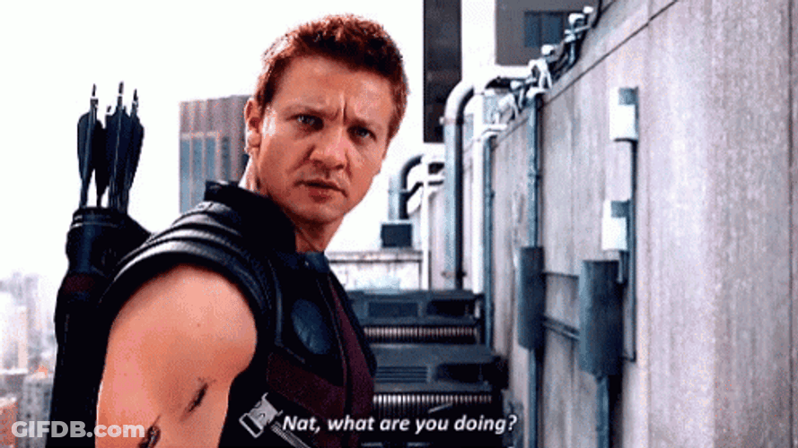 Hawkeye Clint Barton The Avengers GIF