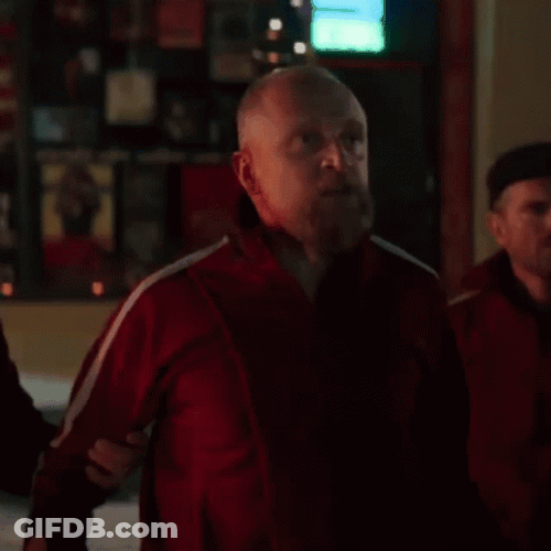 Hawkeye Frustrated Piotr Adamczyk GIF