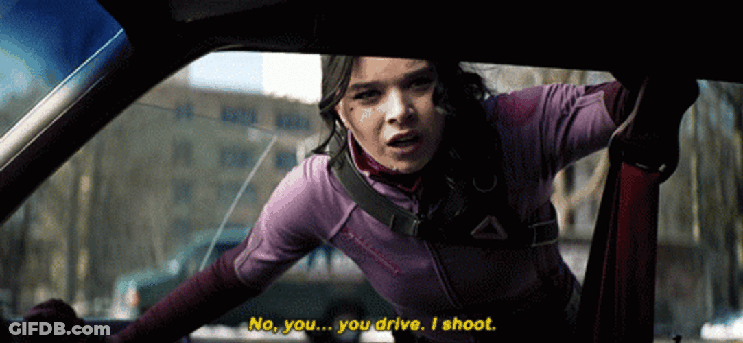 Hawkeye Kate Bishop Angry GIF