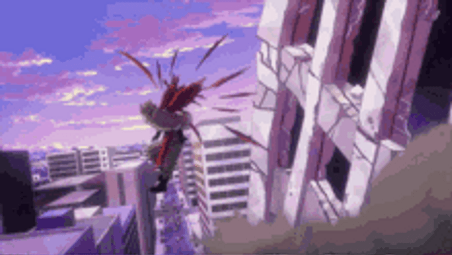 Hawks Hero Academia Feather Attack GIF