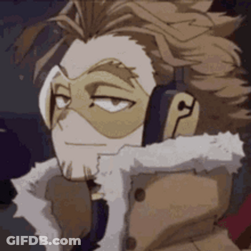 Hawks Hero Academia Relief And Calm GIF