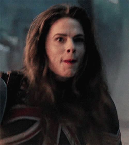 Hayley Atwell As Captain America GIF