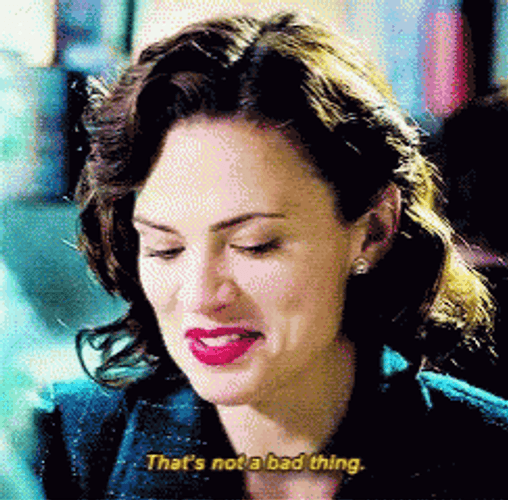 Hayley Atwell It's Not A Bad Thing GIF