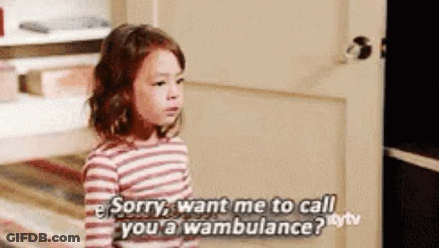 Hayley Calling Wambulance Modern Family GIF