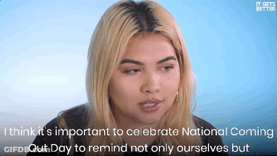 Hayley Kiyoko Talks About Valid Feelings GIF