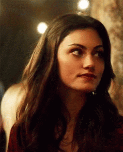 Hayley Marshall Fake Smiling GIF