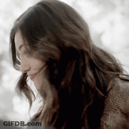 Hayley Marshall Looking Around GIF
