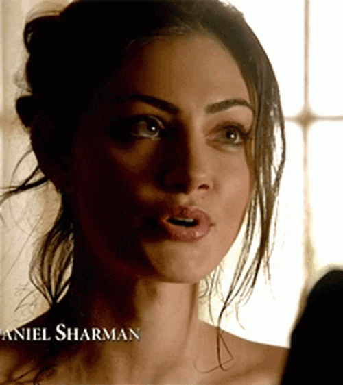 Hayley Marshall Talking To Someone GIF