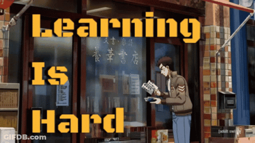 Hazuki Shenmue Learning Is Hard GIF