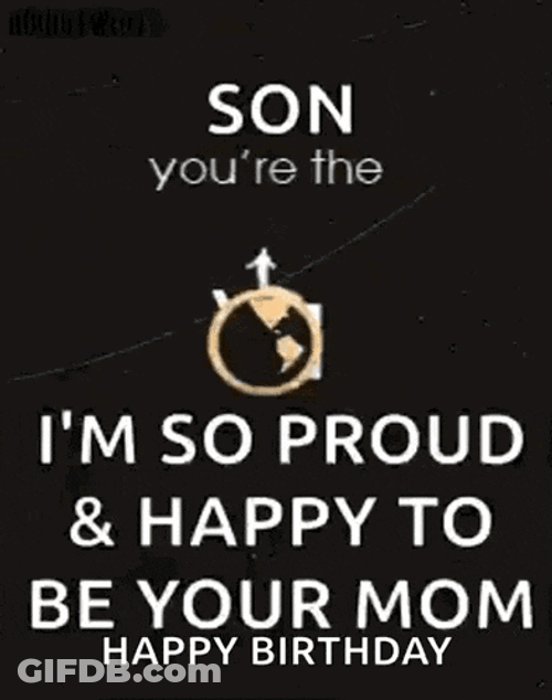 Hbd Son Taddy Bear Birthday GIF