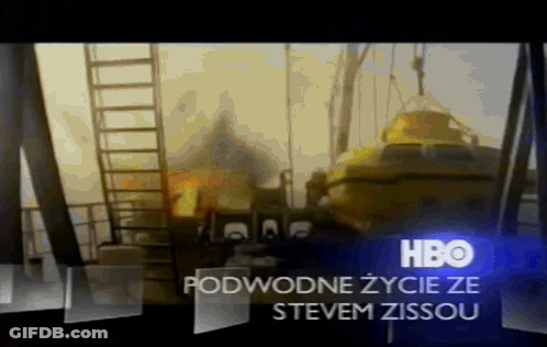 HBO Ad Boat And Ladder GIF