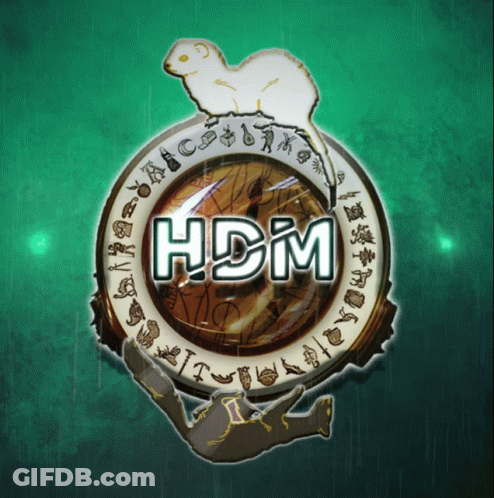 HDM Logo With Sheep GIF