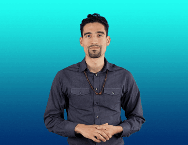 He Is Happy To Praise God GIF