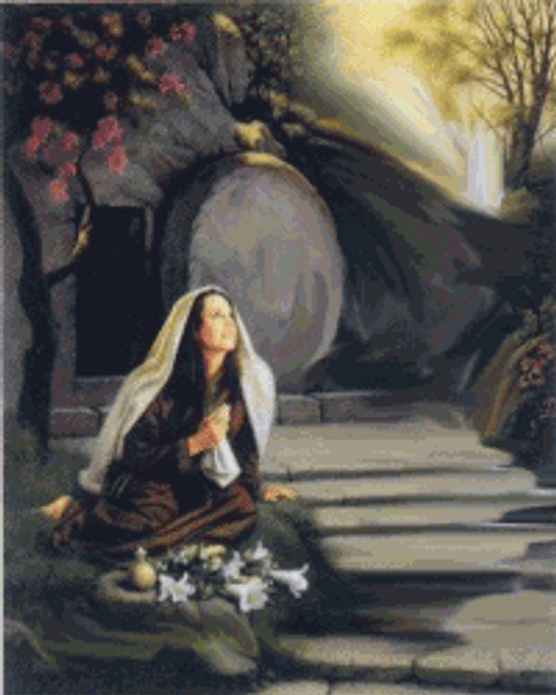 He Is Risen Jesus Appeared GIF