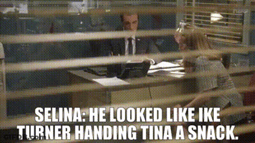 He Looked Like Ike Turner And Tina GIF