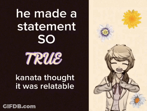 He Made A Statement So True GIF