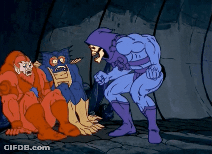 He Man Angry Skeletor GIF