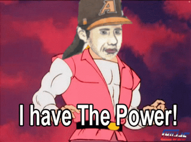 He Man I Have The Power Chudds All Stars Hedera GIF