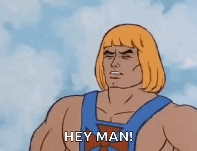 He Man I Have The Power Hey Man GIF