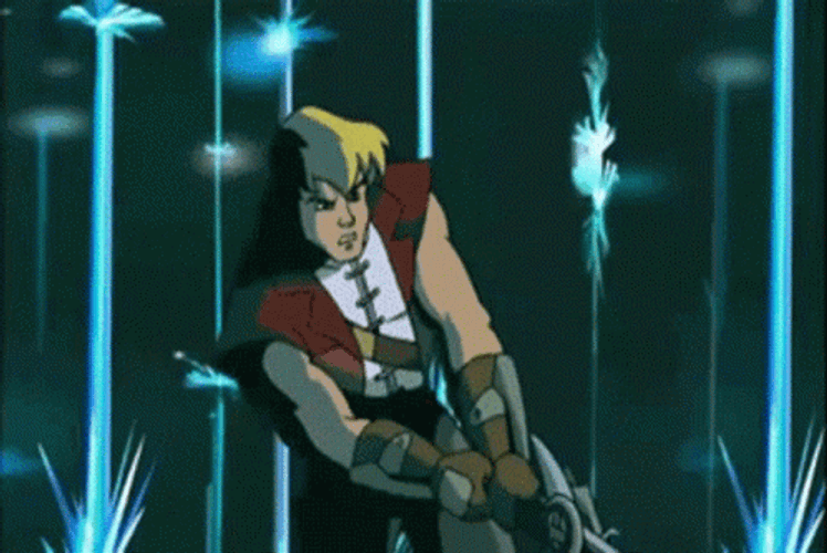 He Man I Have The Power Lightning Strike GIF