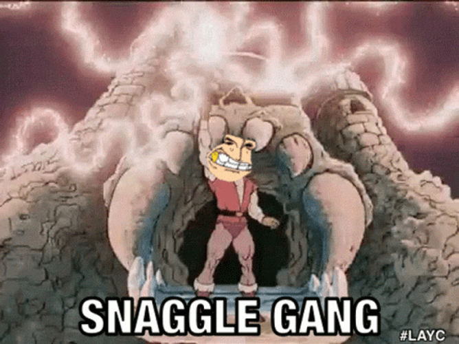 He Man I Have The Power Snaggle Gang GIF