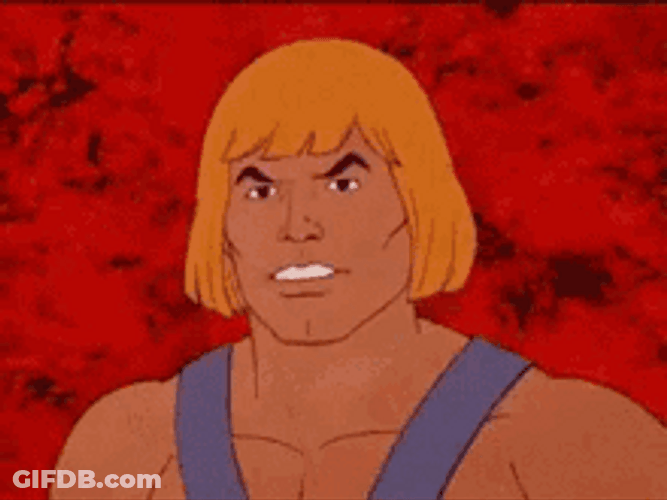 He Man Punching Animated GIF