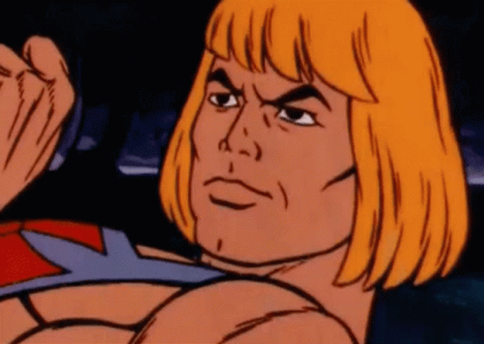 He Man Shocked GIF