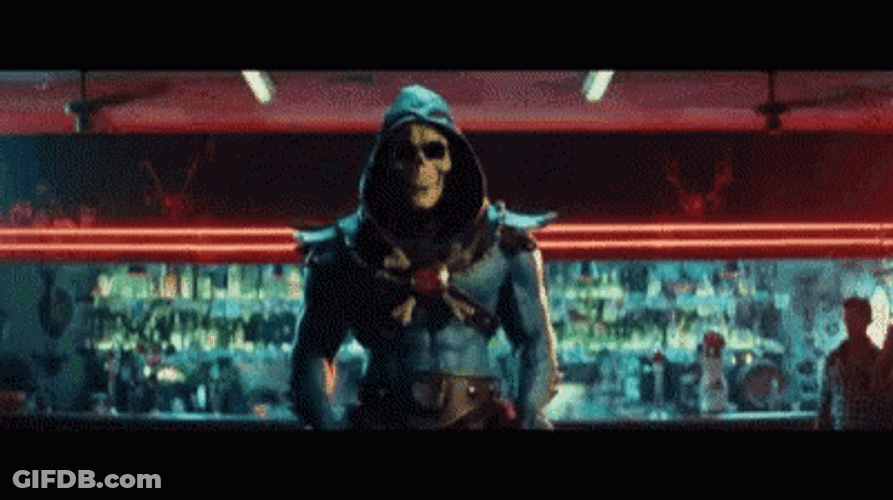 He Man Skeletor Dance Showdown GIF