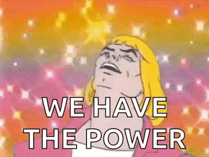 He-Man We Have The Power GIF