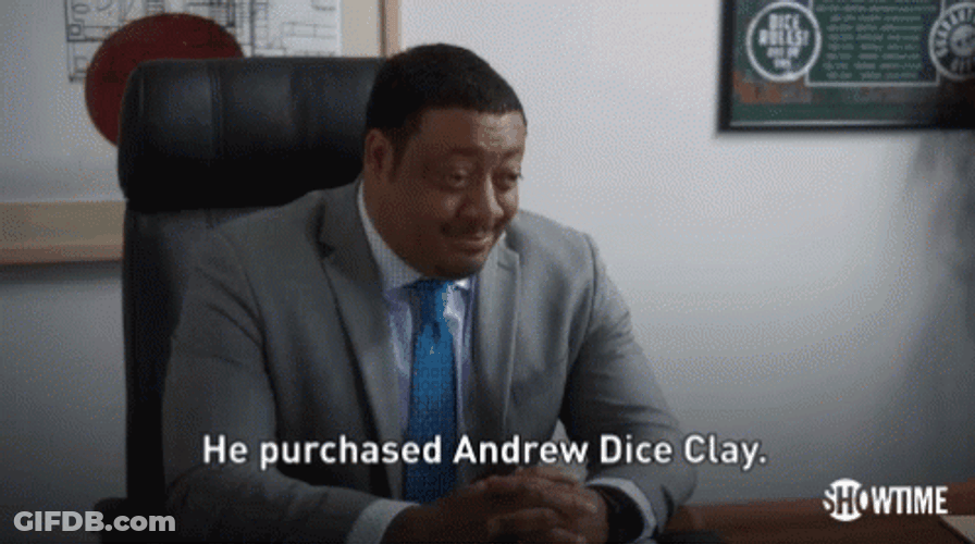 He Purchased Andrew Dice Clay GIF