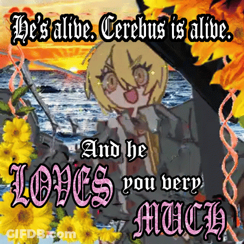 He's Alive Cerebus Is Alive GIF