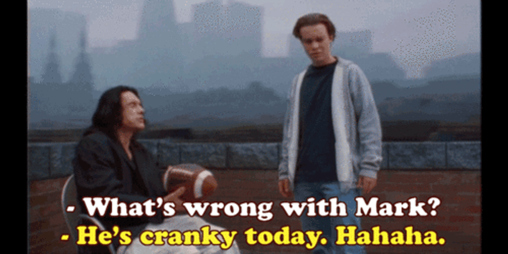 He's Cranky Today Hahaha GIF