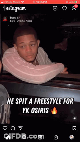 He Spit A Freestyle Instagram Post GIF