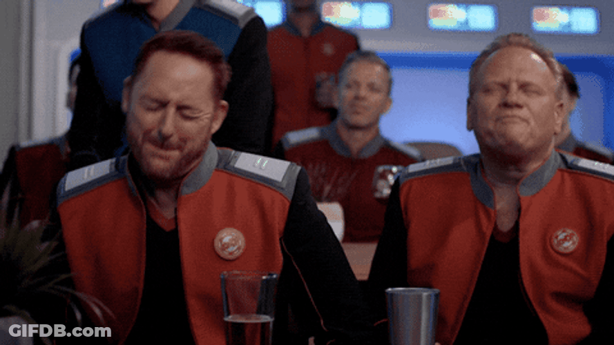 Head Banging Broadcasting Dancing The Orville GIF