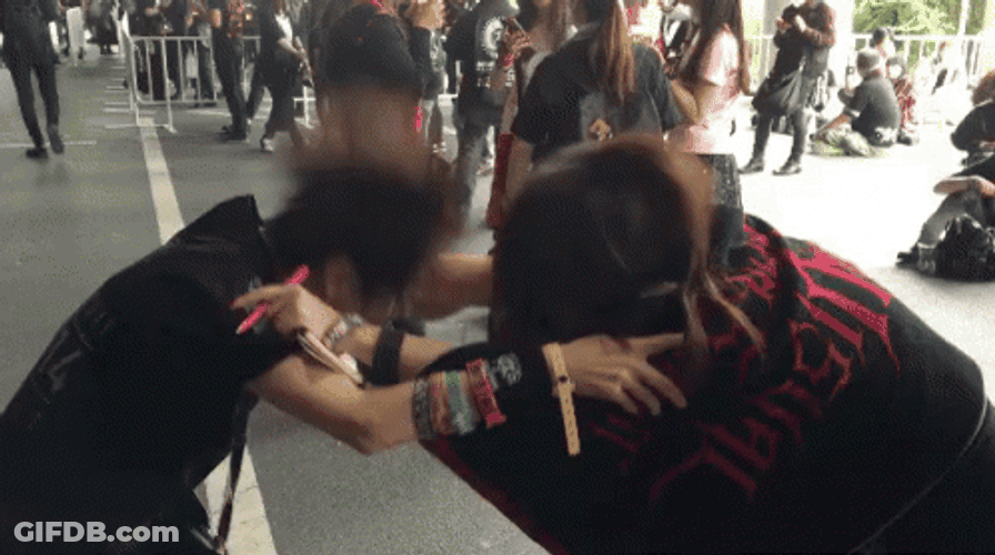 Head Banging Metal Japanese GIF