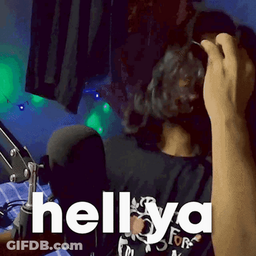 Head Banging Musician Hell Yeah Brother GIF