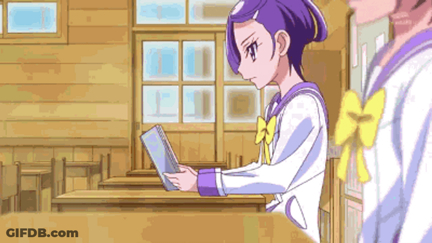 Head Desk Doki Doki Precure GIF