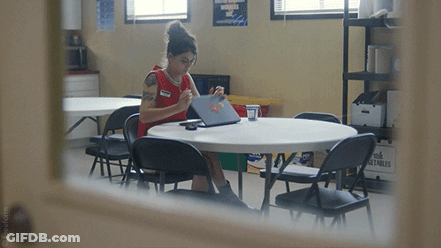 Head Desk Feeling Tired GIF