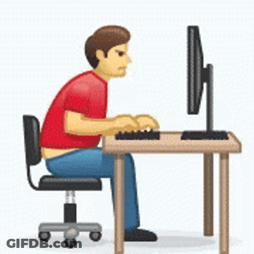 Head Desk Frustrated Bang GIF