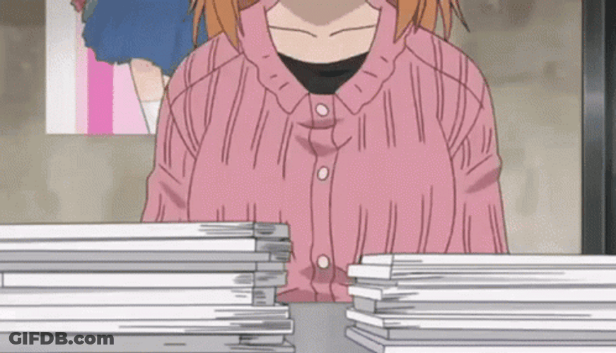 Head Desk Saki Kasukabe GIF