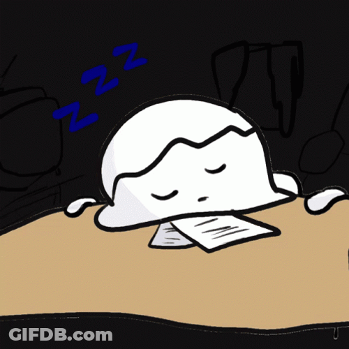 Head Desk Sleeping Soundly GIF